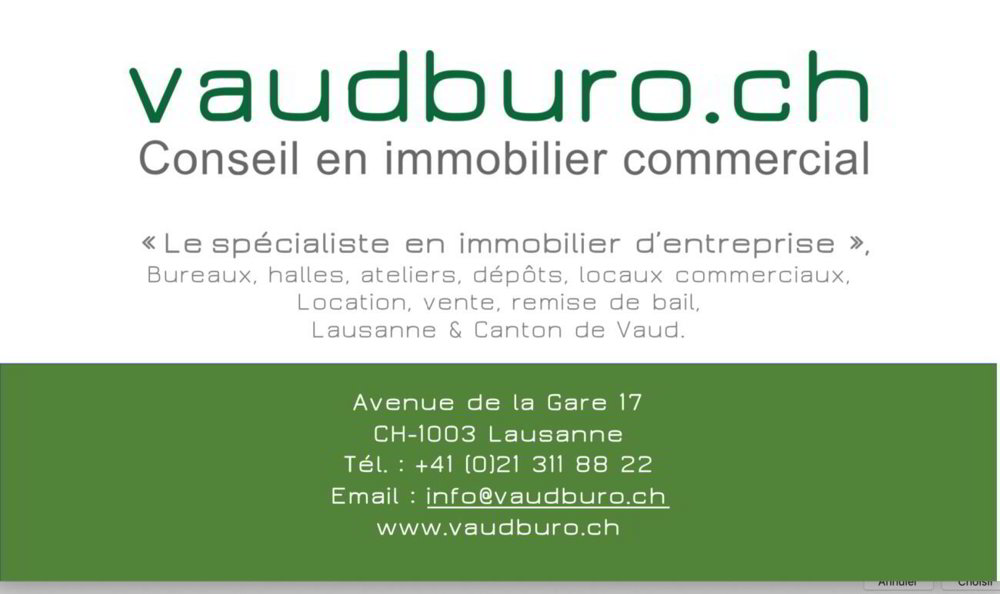 null rooms Office & Commercial for rent in Préverenges - image 1/10