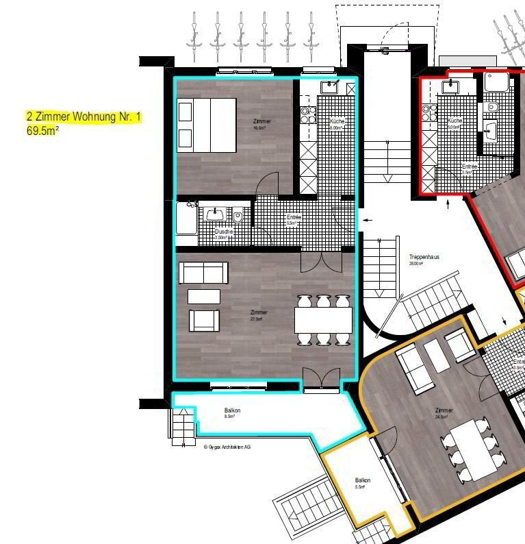 Appartamento di 2 locali in affitto a Bern - immagine 1/10
