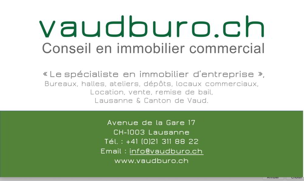 null rooms Office & Commercial for rent in Préverenges - image 1/9