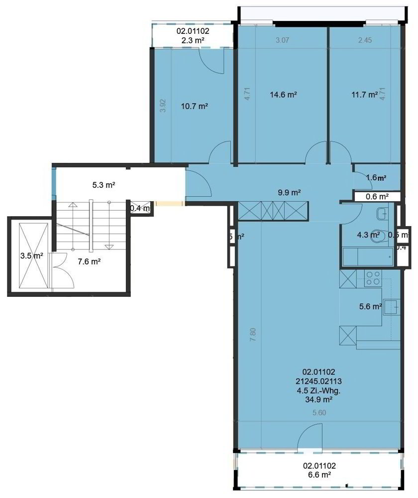 Appartement 4 pièces à louer à Bern - image 1/10