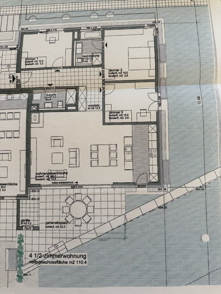 3.5 Zimmer Wohnung zum verkaufen in Rossrüti - Bild 1/16