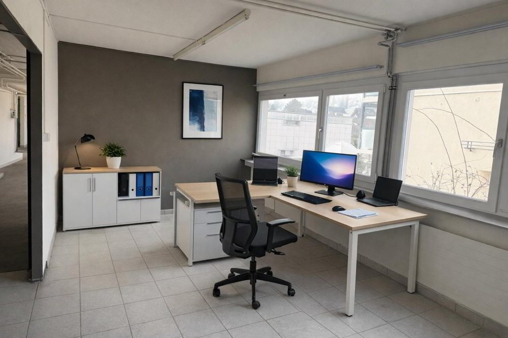Vielseitiger Gewerberaum mit 2 Parkplätzen - Ansicht 2