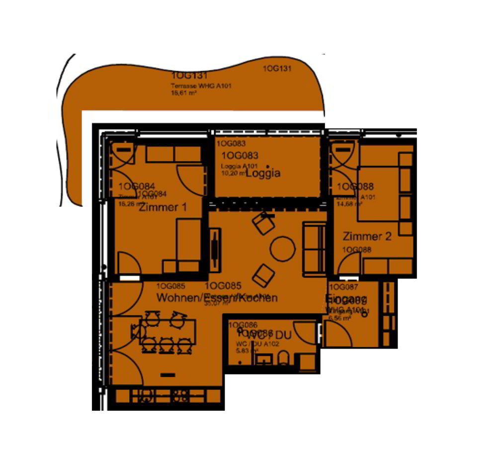 Appartement 3.5 pièces à louer à Wittenbach - image 1/8
