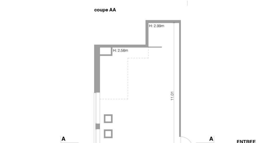Bureaux 58 m² - Ansicht 3