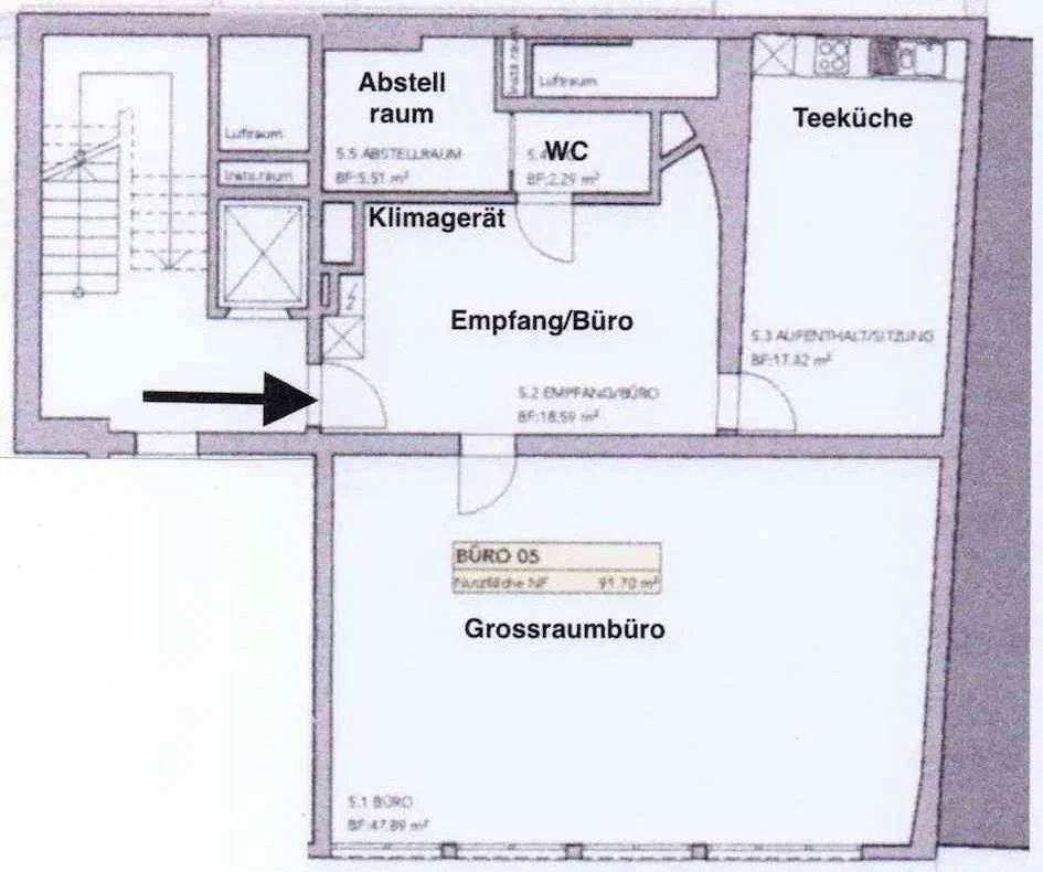 Klimatisierte Büroräume im Zentrum von Schwyz - Ansicht 3