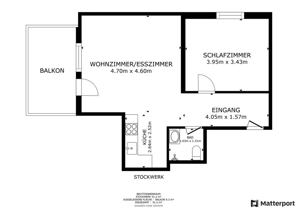 Appartement 2 pièces à louer à Oberkulm - image 1/12