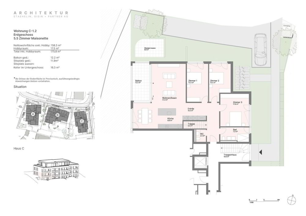 Wohnung – Bottmingen - Ansicht 3