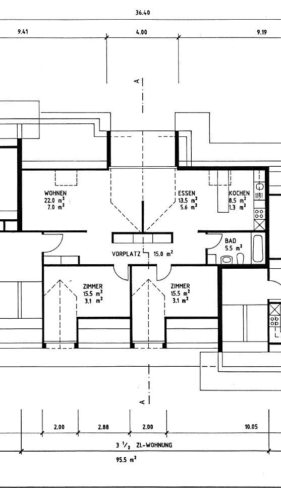3.5 Zimmer Wohnung zu vermieten in Niederuzwil - Bild 1/12
