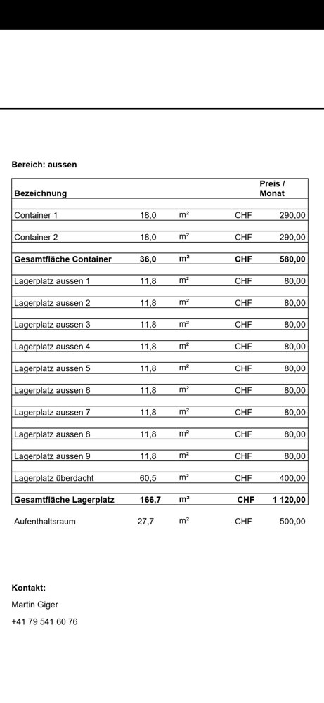 null rooms Office & Commercial for rent in Chur - image 1/6