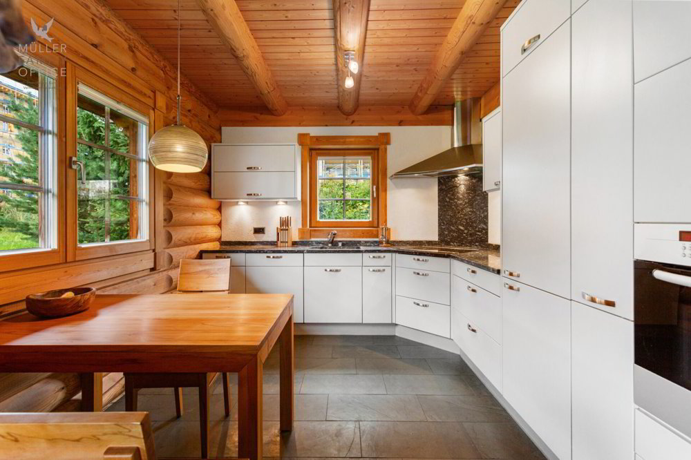 Exklusives Blockhaus mit unverwechselbarem Alpenflair - Mehr