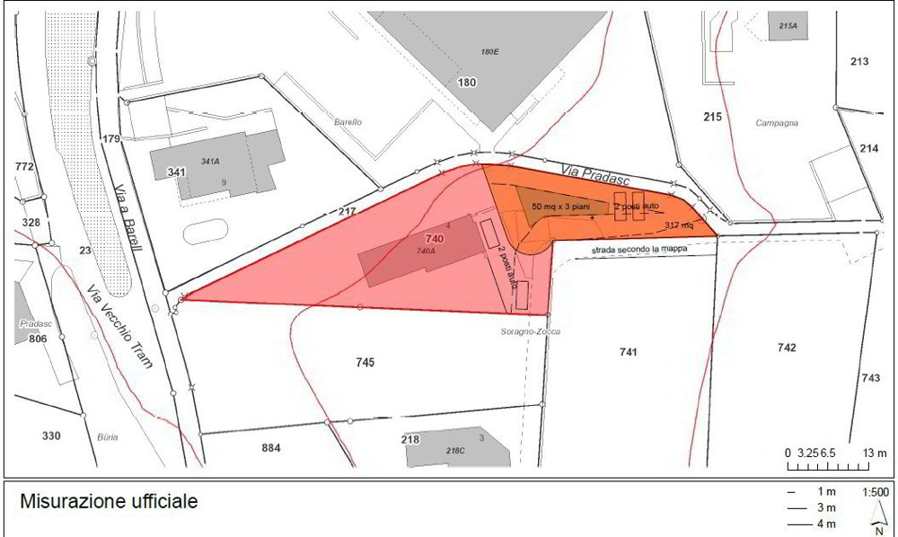 Terreno edificabile in vendita a Davesco-Soragno Possibilità di residenza primaria o secondaria - Ansicht 5