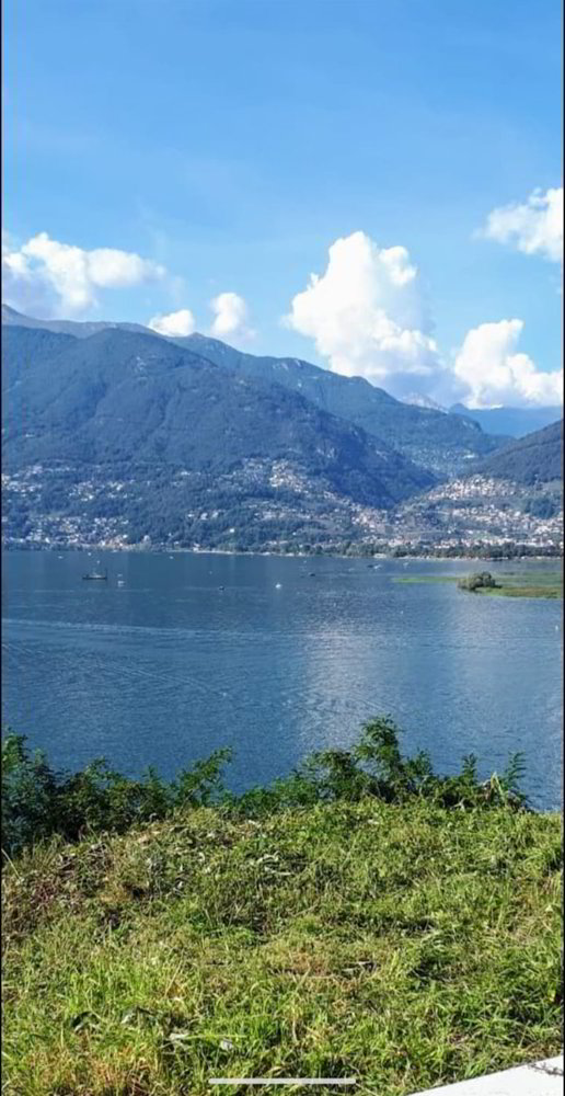 Terreno edificabile con vista panoramica sul Lago Maggiore e sulle montagne
