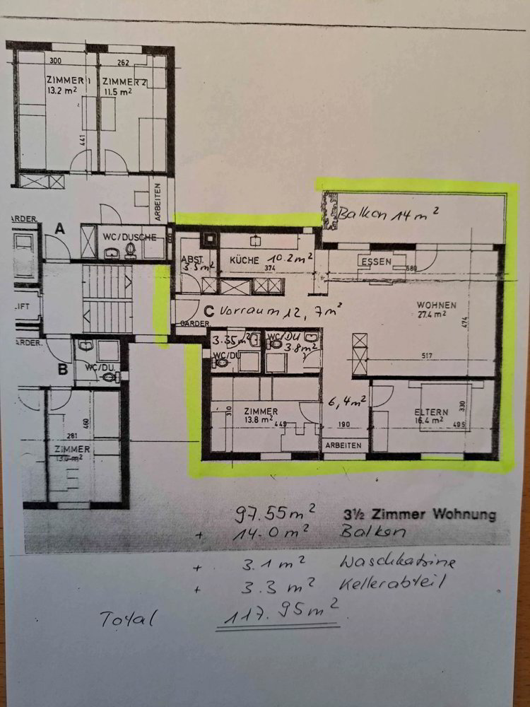 Appartement 3.5 pièces à louer à Winterthur - image 1/13