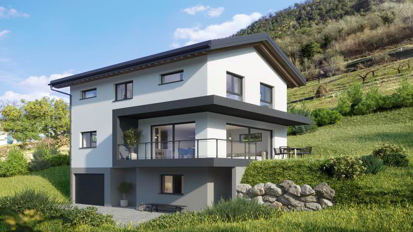 Haus – Grône - Ansicht 2