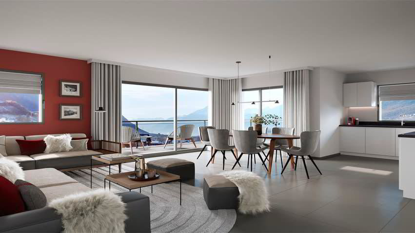 Wohnung – Chalais - Ansicht 2