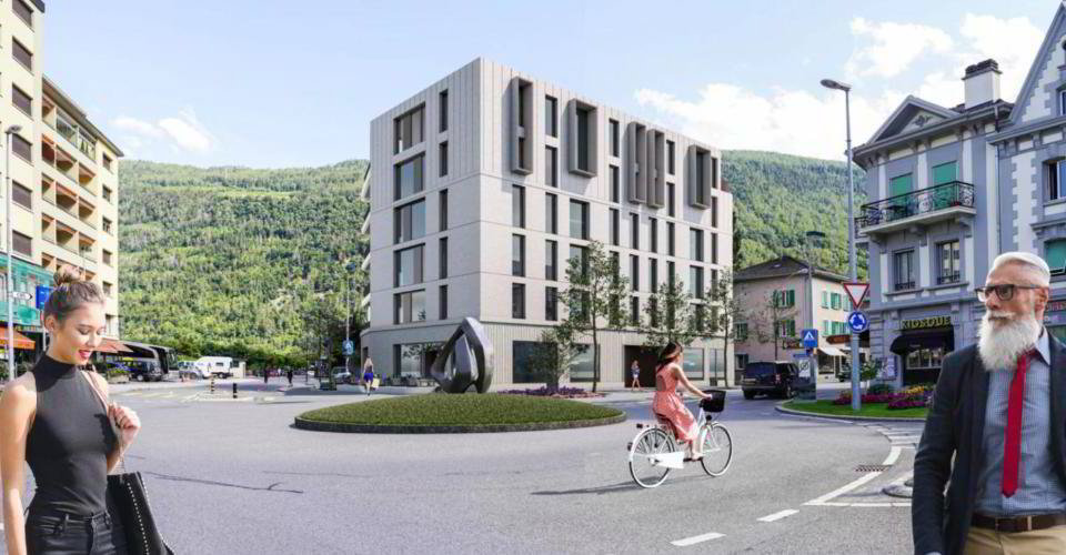 null Zimmer Büro zu vermieten in Martigny - Bild 1/3