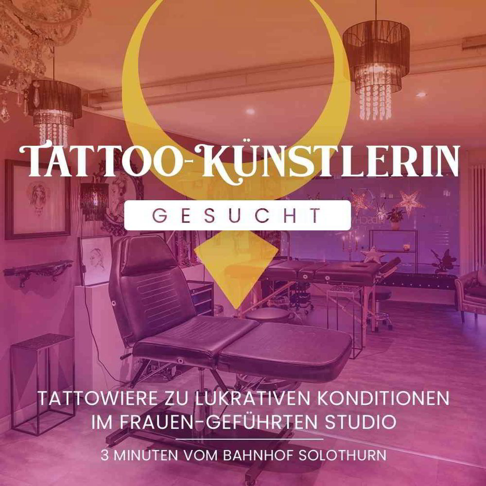 Tattoo-Arbeitsplatz im inspirierenden Frauenstudio zu vermieten - Mehr