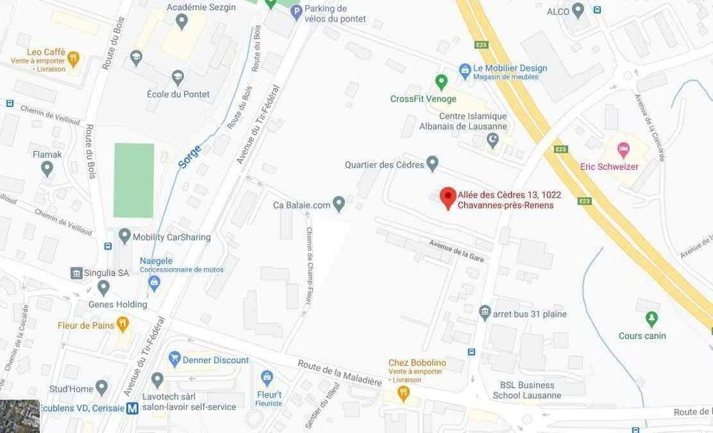 null Zimmer Parkplatz, Garage zu vermieten in Chavannes-près-Renens - Bild 1/2
