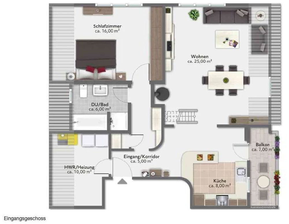 Wohnung – Eglisau - Ansicht 2