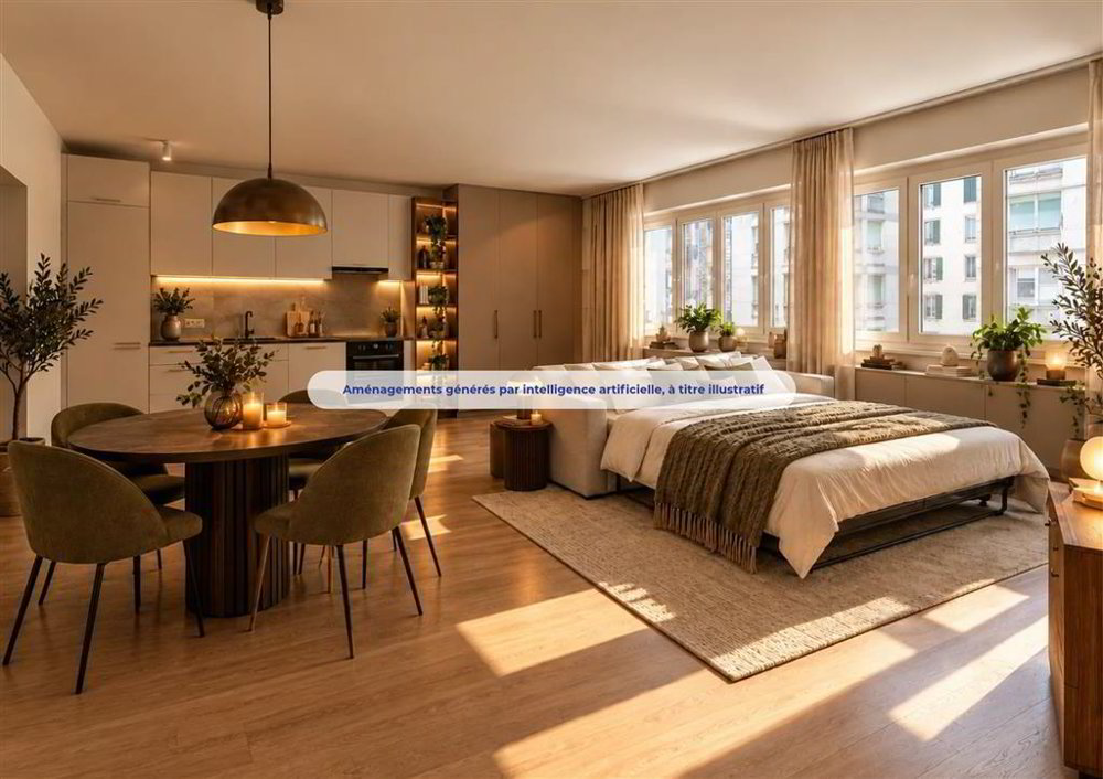 2 Zimmer Wohnung zu vermieten in Geneva - Bild 1/8