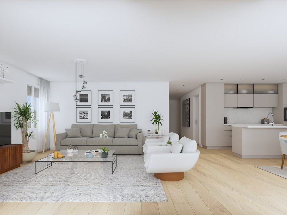 Wohnung – Belfaux, Le Remblai - Ansicht 4