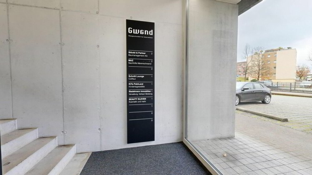 Stilvoll arbeiten: Ihr 37?m² Gewerberaum mit Empfangsbereich im ?Gwand? Merenschwand - Ansicht 5