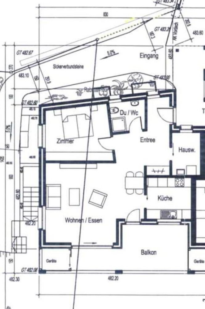 2.5 rooms Apartment for rent in Dagmersellen - image 1/11