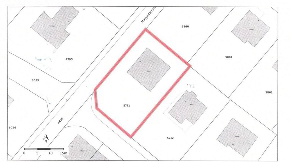 Entwicklungsgrundstück 761 m² in Wabern bei Bern - Bauklasse IIa bestätigt, Ersatzneubau mit 4 bis 5 Wohnungen möglich - Ansicht 3