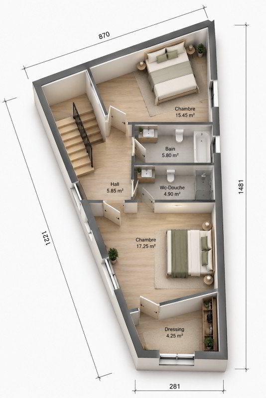 Casa di null locali in vendita a Courtaman - immagine 1/5
