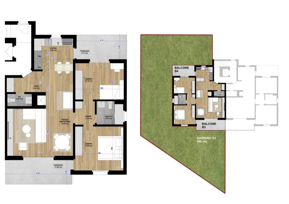 3.5 Zimmer Wohnung zum verkaufen in Ascona - Bild 1/12
