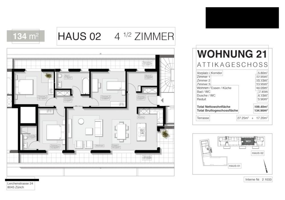 Appartement 4 pièces à louer à Huttwil - image 1/12