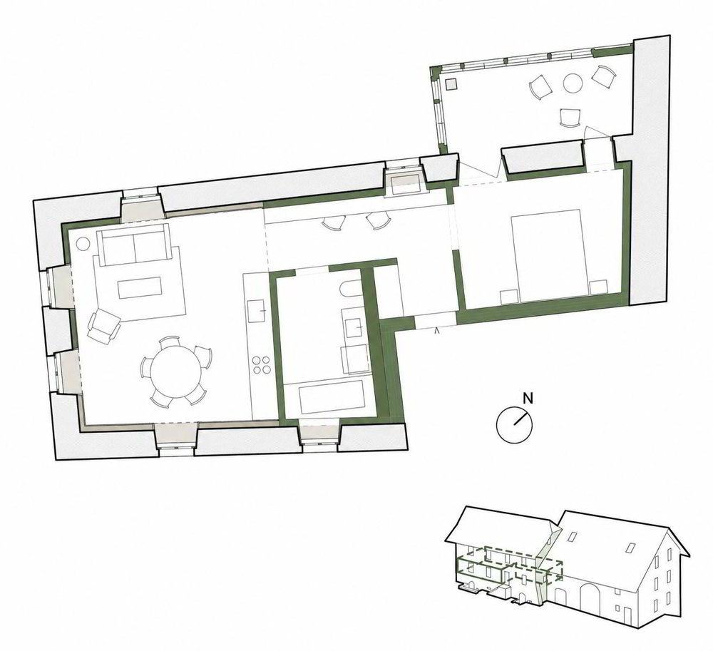 2 rooms Apartment to buy in Puidoux - image 1/6
