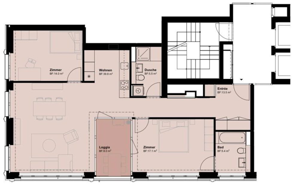 Wohnung – Zürich - Ansicht 2
