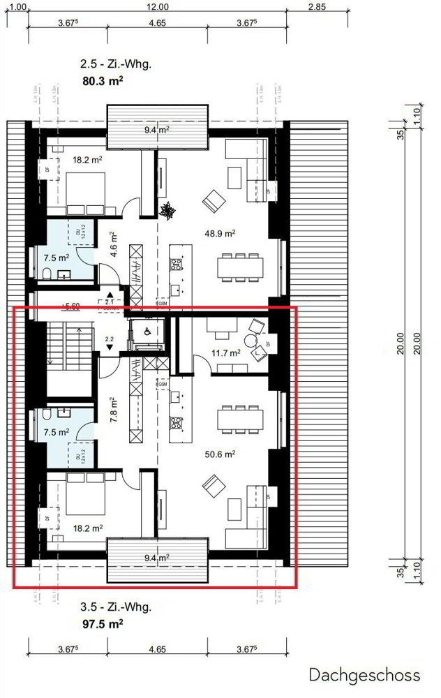 Wohnung – Wil ZH, Bezirk Bülach - Mehr