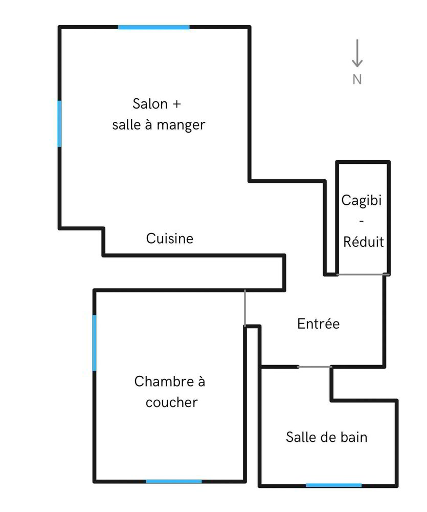 Appartement 2.5 pièces à louer à Neuenburg - image 1/8