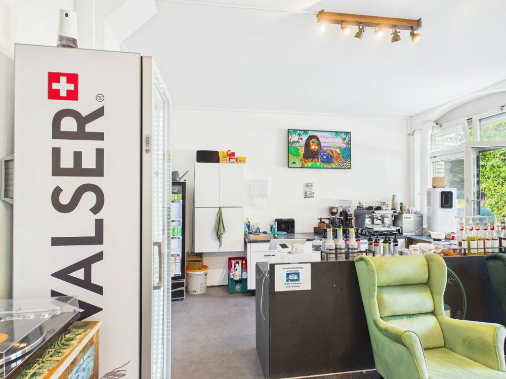 Attractive Café salon mit Blick auf den MFO- Park- Zürich-Oerlikon - Ansicht 5