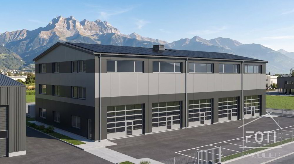 Local commercial / industriel modulable de 102 m² à Collombey-Muraz - Ansicht 2