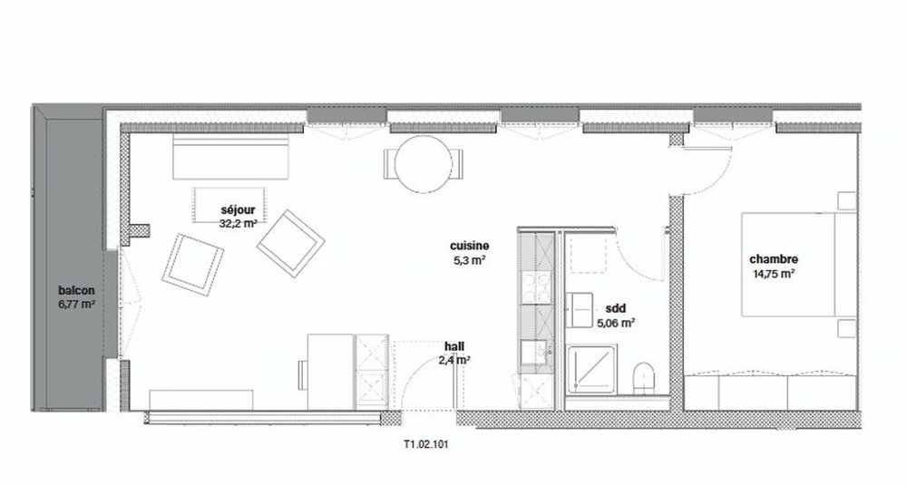 2 rooms Apartment for rent in Sion - image 1/11