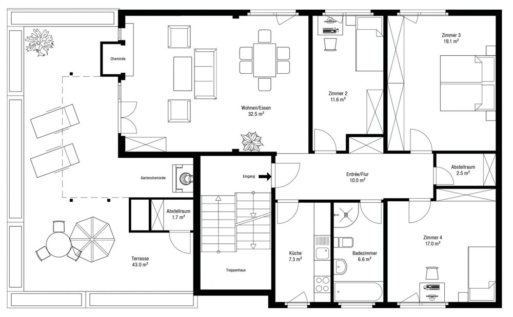 4.5 Zimmer Wohnung zum verkaufen in Mönchaltorf - Bild 1/10