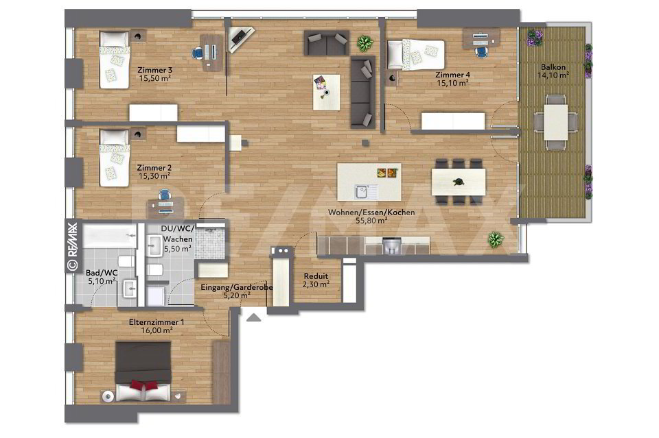 Appartamento di 5.5 locali in vendita a Zürich - immagine 1/12