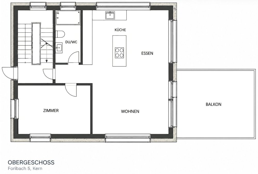 Casa di 5.5 locali in vendita a Kerns - immagine 1/17