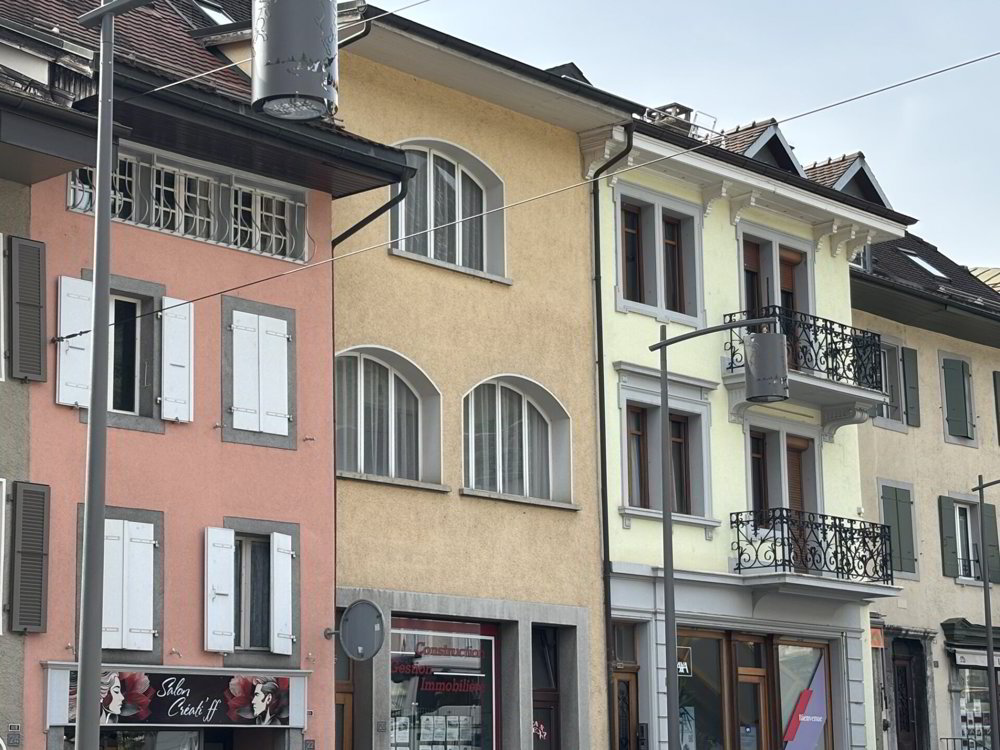 Immeuble à Bex à la rue Centrale
