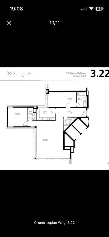 Appartamento di 3.5 locali in affitto a Zurigo - immagine 1/8
