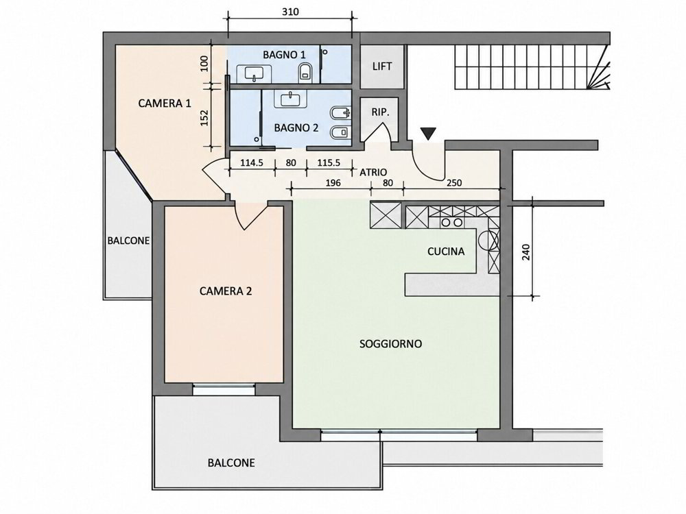 3.5 rooms Apartment to buy in Ruvigliana - image 1/13