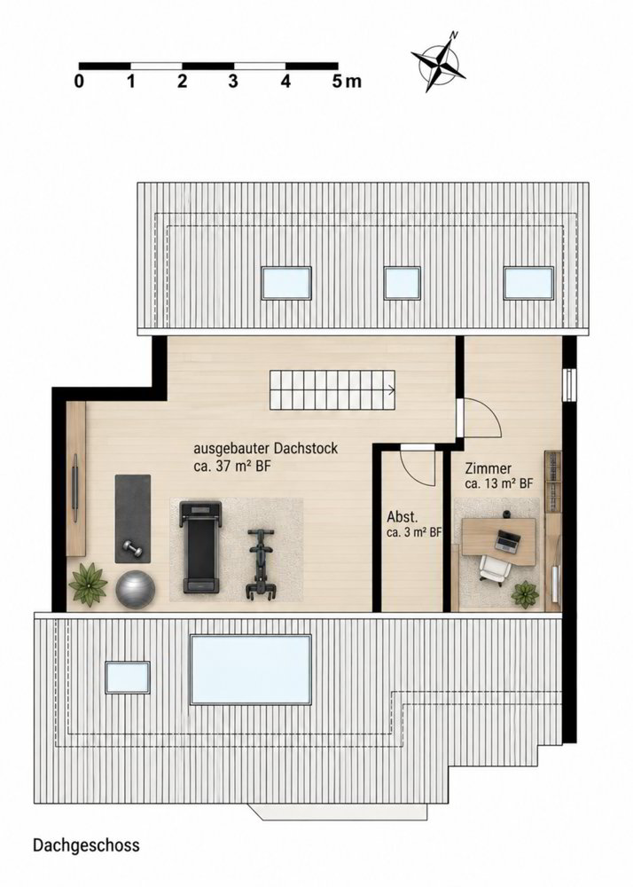 5.5 rooms Apartment to buy in Lupfig - image 1/10