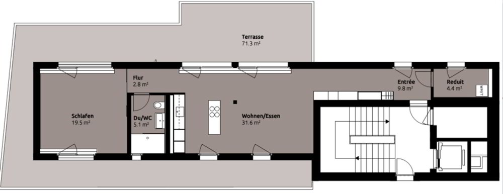 Appartement 2.5 pièces à louer à Luzern - image 1/12