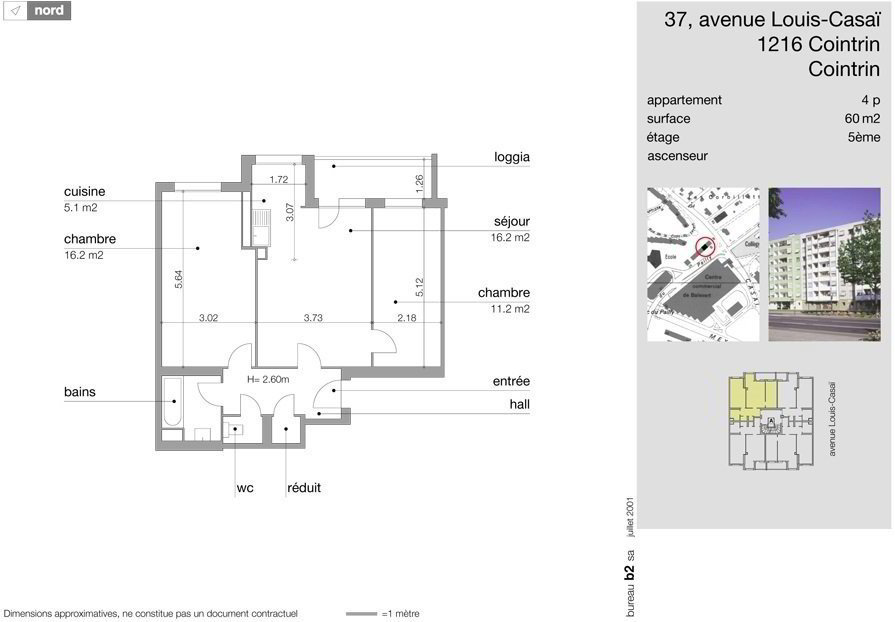 Appartement 4 pièces à louer à Les Avanchets - image 1/7