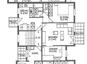 3 rooms Apartment for rent in Obfelden - image 1/8