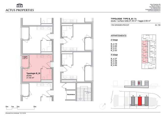 Wohnung – Granges-Paccot - Ansicht 4