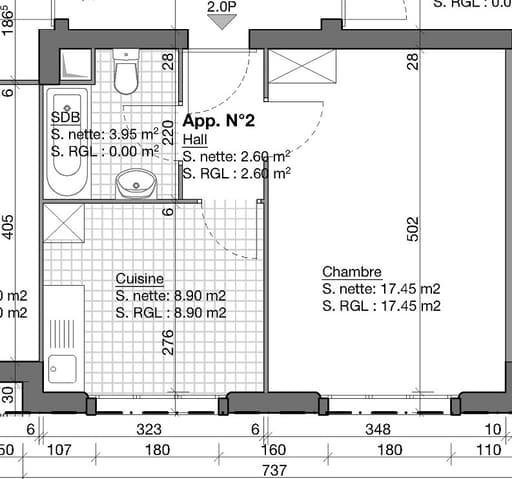 Appartement 2 pièces à louer à Genève - image 1/5